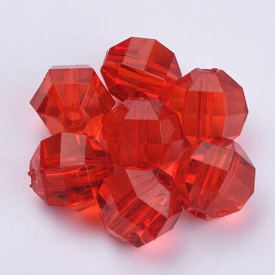 Transparent Acrylic Beads