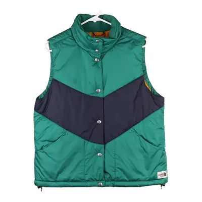 The North Face Puffer - Large Green Nylon