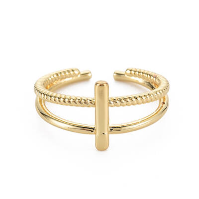 Brass Cuff Rings