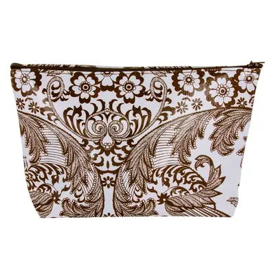 Eden Oilcloth Pouch - Brown