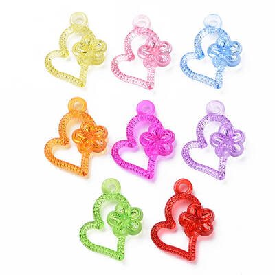 Transparent Acrylic Pendants