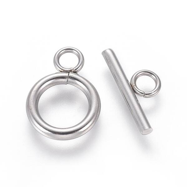 Non-Tarnish 304 Stainless Steel Toggle Clasps
