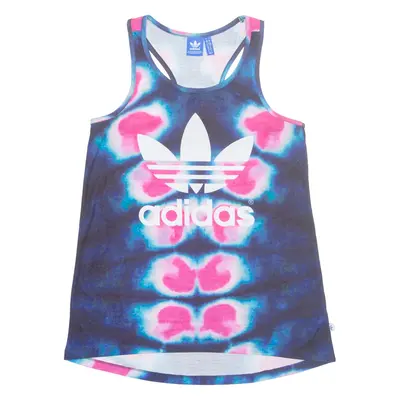 ADIDAS Womens Vest Blue Sleeveless UK 10