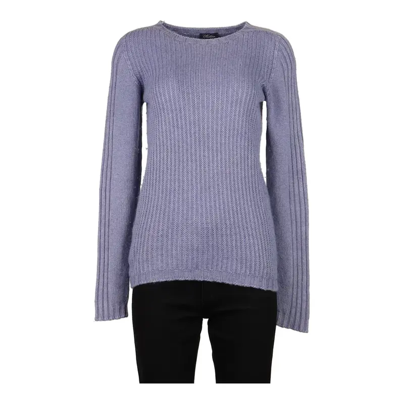 Waldin Jumper - Medium Blue Cashmere