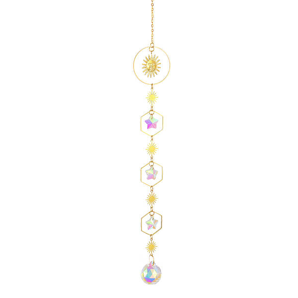 Quartz Crystal Big Pendant Decorations