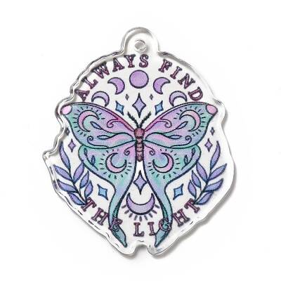 Halloween Printed Acrylic Pendants