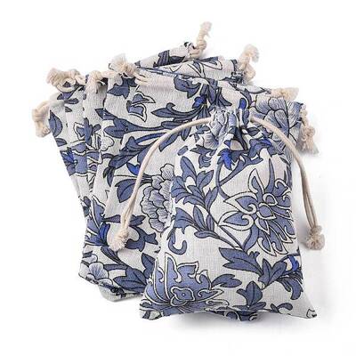 Burlap Packing Pouches