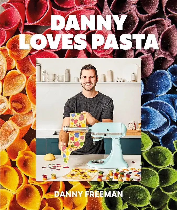 Slightly Damaged Danny Loves Pasta Signed Cookbook