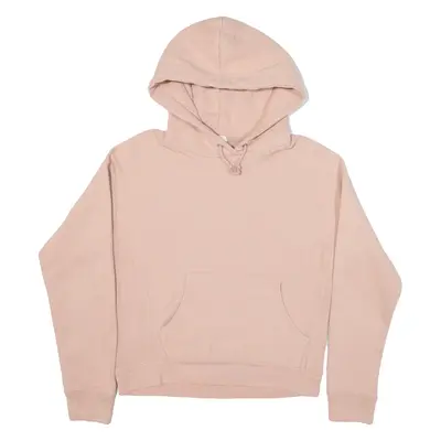 CHAMPION REVERSE WEAVE Womens Pink Hoodie M