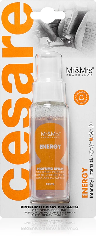 Mr & Mrs Fragrance Cesare Energy Car Freshener 50ml