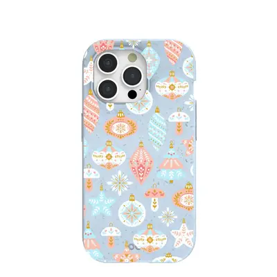 Powder Blue Bauble Blues iPhone 15 Pro Case