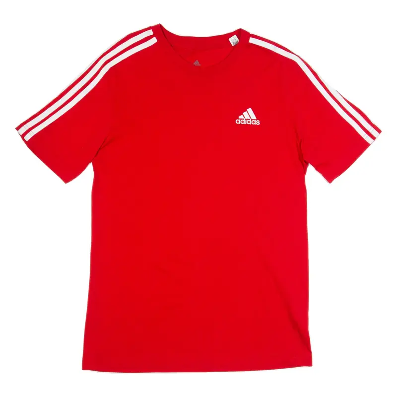 ADIDAS Mens T-Shirt Red S