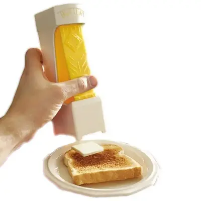 Portable Manual Butter Slicer, 1 Count Butter Storage Box, One-touch Butter Knife, Cheese Divider Tools for Cooking Baking, K...