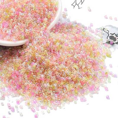 Transparent Colours Glass Seed Beads