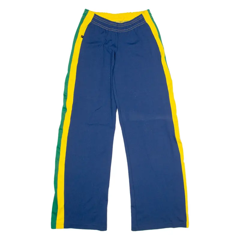 Mens Track Pants Blue Straight M W26 L32