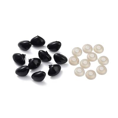 (Defective Closeout Sale: Scratch) Craft Plastic Doll Noses