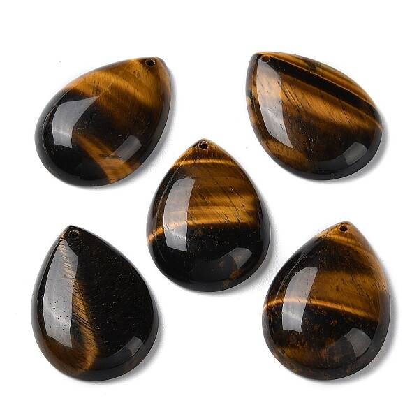 Natural Tiger Eye Pendants