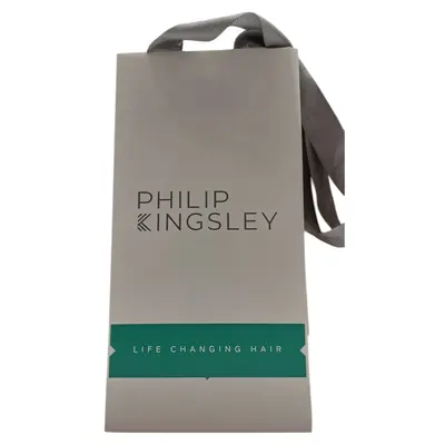 Philip Kingsley, shopping, cardboard shopping bag, paper, small