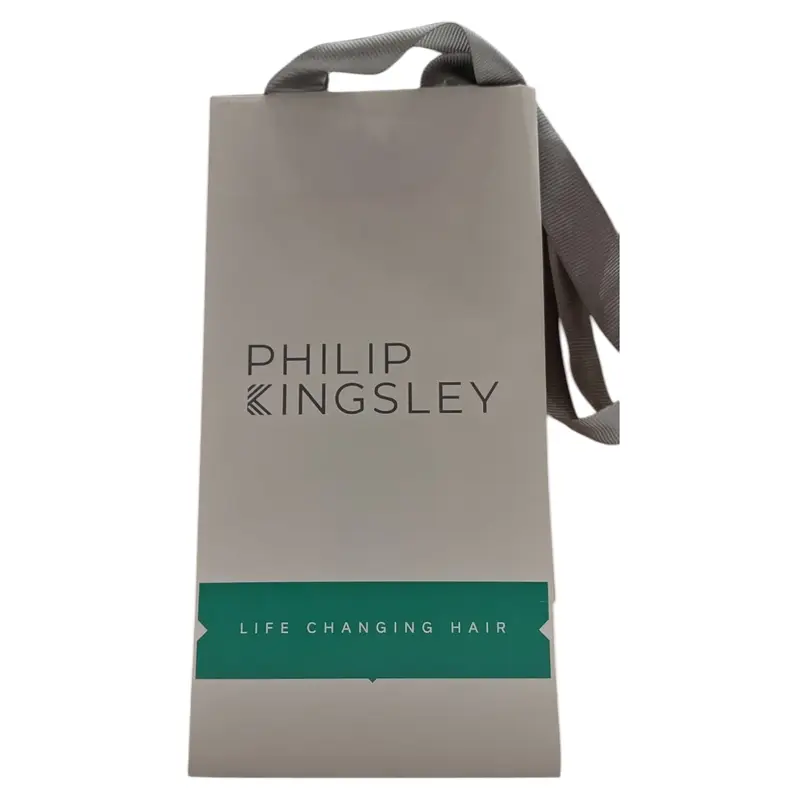 Philip Kingsley, shopping, cardboard shopping bag, paper, small