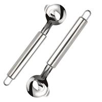 Stainless Steel Peeler - Multi-Purpose Kitchen Tools, Cactus Peeler, Noodle Cutter & Scoop, Durable & Easy-Grip Handles