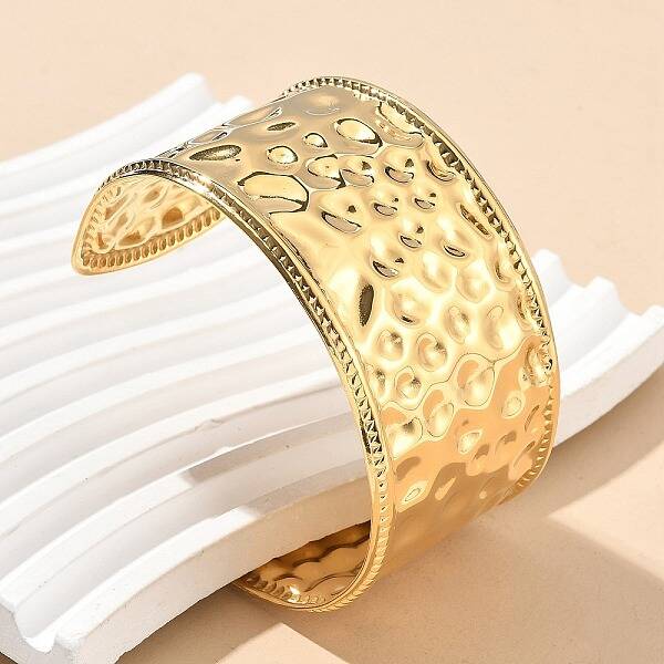 304 Stainless Steel Cuff Bangles for Women
