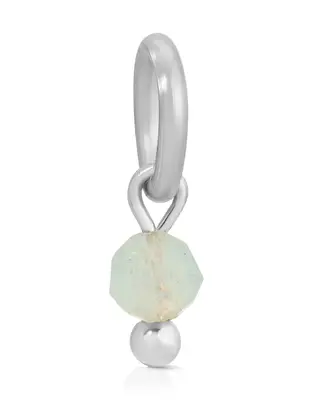 March Aquamarine | Metal Color: Silver