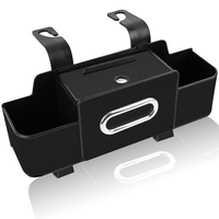 Multifunctional Car Backseat Organizer, Car seat rear storage box,Car Tissue Organizer with Tissue Box Cup Holder and Storage...