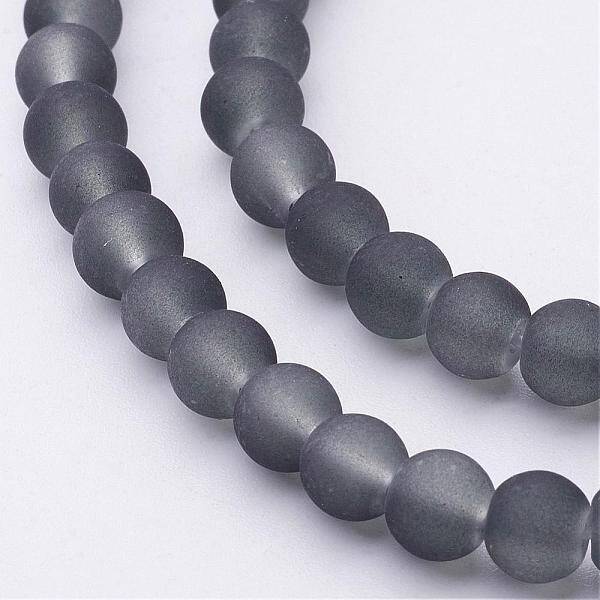 Transparent Glass Bead Strands