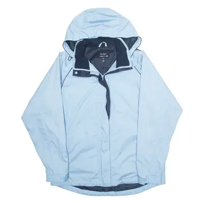 PETER STORM Mens Rain Jacket Blue Hooded XL
