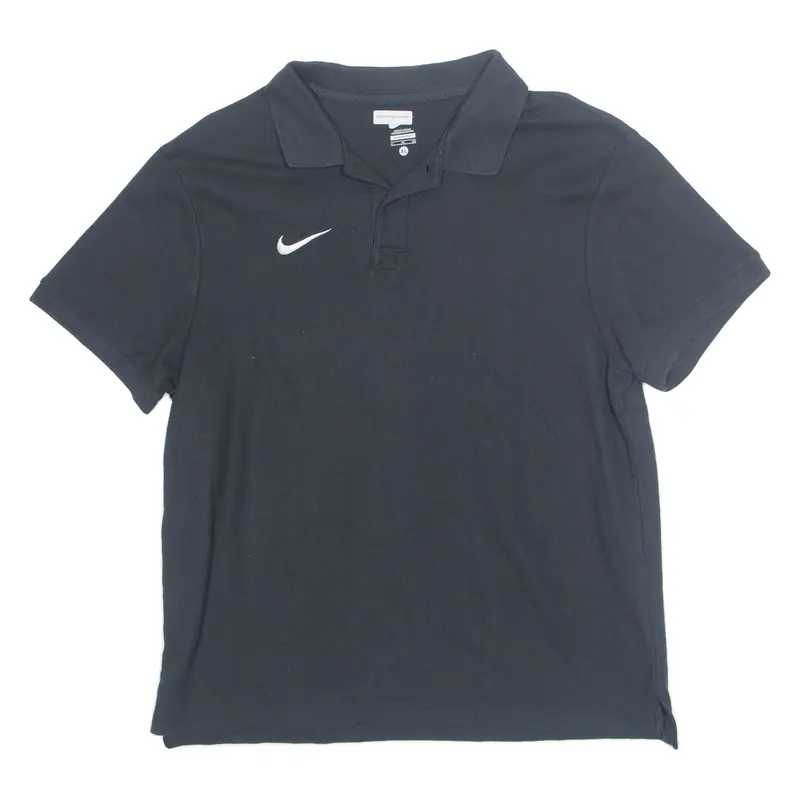 NIKE Mens Polo Shirt Black XL