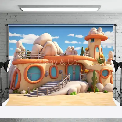 Children's Playground Outdoor Summer Photo Backdrop - Aperturee