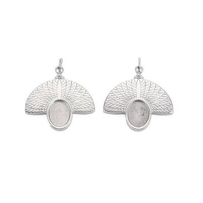 304 Stainless Steel Pendant Enamel Settings