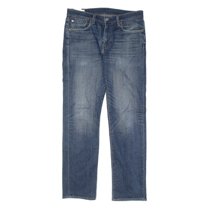 LEVI'S 514 Jeans BIG E Mens Blue Regular Straight W32 L32