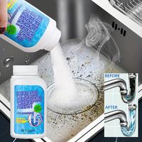 Powerful Pipe Dredging Agent: Clears 200+ blockages and eliminates 99% of bacteria, ensuring clean, smooth-flowing kitchen an...
