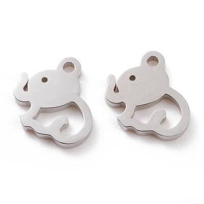 Non-Tarnish 304 Stainless Steel Charms