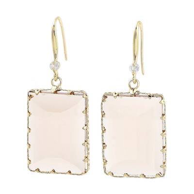 Glass Dangle Earrigns