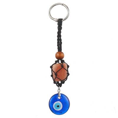 Handmade Evil Eye Lampwork Pendant Decoraton