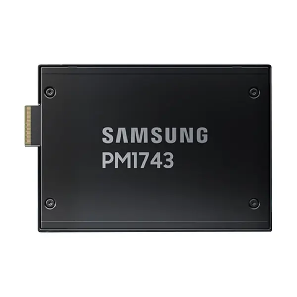 MZ3LO3T8HCJR Samsung Enterprise PM1743 Series 3.84TB Triple-Level Cell PCI-Express 5.0 x4 NVMe E3.S Read-Intensive 2.5-Inch S...