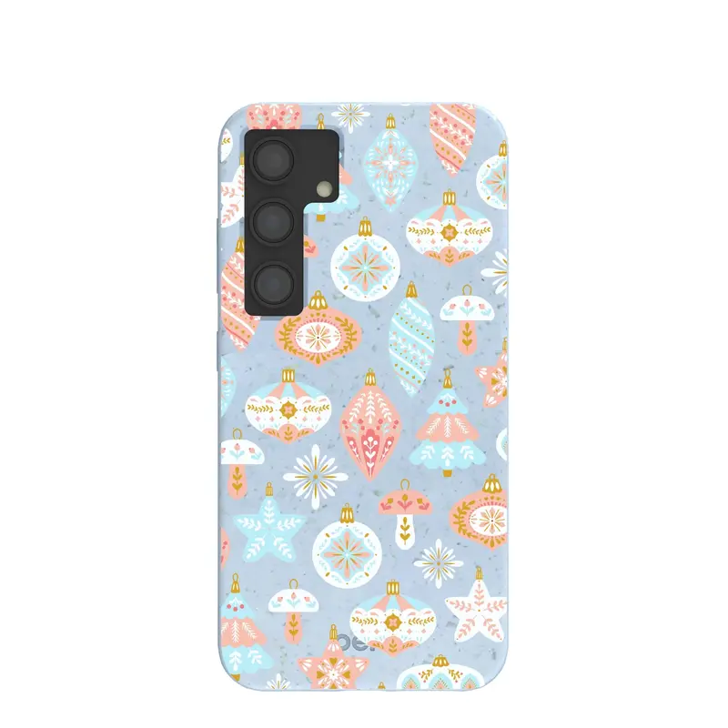 Powder Blue Bauble Blues Samsung Galaxy S24 Case
