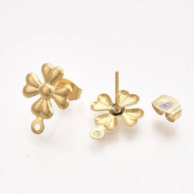 304 Stainless Steel Stud Earring Findings