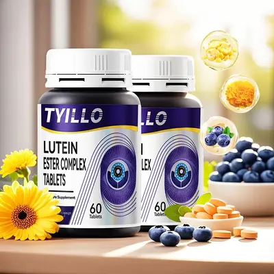 2PCS Tyillo Blueberry Lutein Ester Complex Tablets,Eye health products,Vitamins Supplements-with Lutein ester, Zeaxanthin...