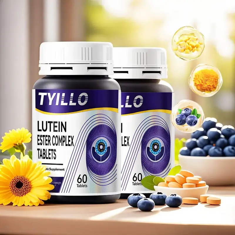 2PCS Tyillo Blueberry Lutein Ester Complex Tablets，Eye health products，Vitamins Supplements-with Lutein ester, Zeaxanthin...