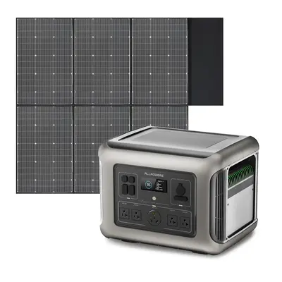 ALLPOWERS 2500W Solar Generator (R2500 + SP039 600W Solar Panel) R2500+SP039 600W Solar Panel