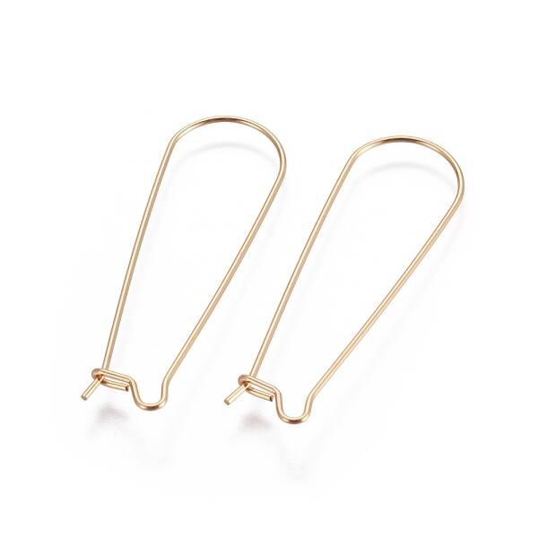 304 Stainless Steel Hoop Earring Finding