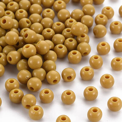Opaque Acrylic Beads