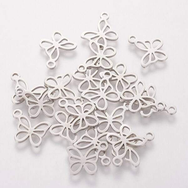 Tarnish Resistant 201 Stainless Steel Charms