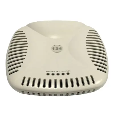 JX800A HP Aruba AP-134 IEEE 802.11n 5GHz 450Mbit/s 2 x Ports PoE+ 1000Base-T 3 x External Dual-Band Antennas Wireless Access ...