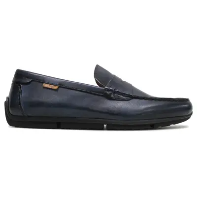 Pikolinos Conil M1S Leather Men's Comfort Shoes - Blue - Size:US 11-11.5 Men