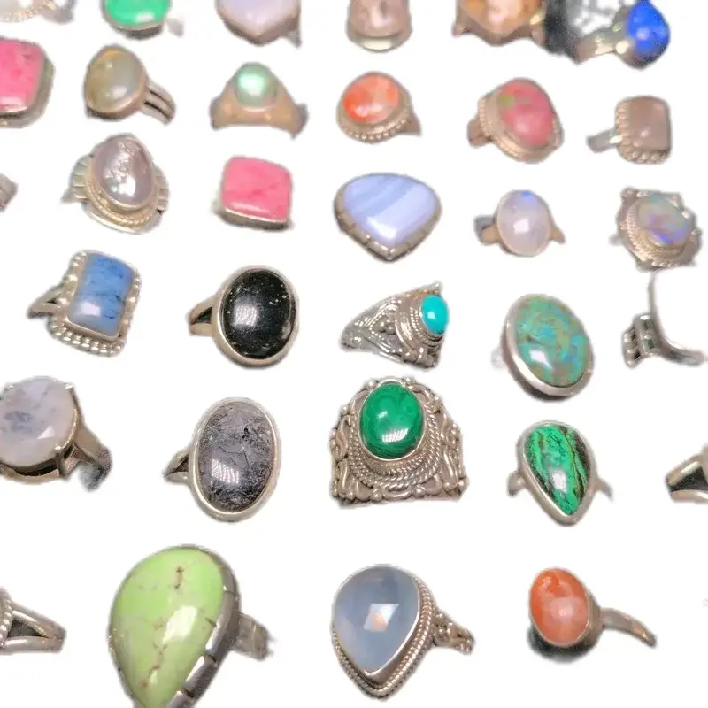 Crystal Jewelry Live Picks Whimsical Witchy Statement Rings Pendants and Earrings