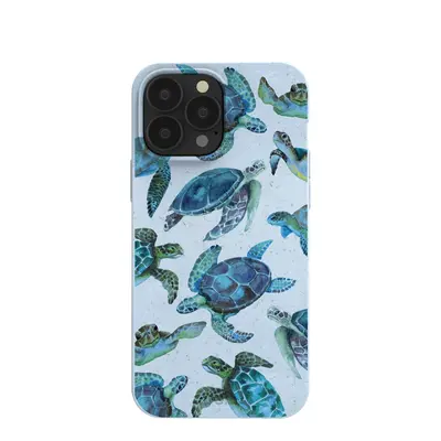 Powder Blue Underwater iPhone 13 Pro Max Case